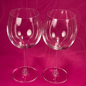 pair of Marquis by Waterford crystal balloon 20oz wine glasses